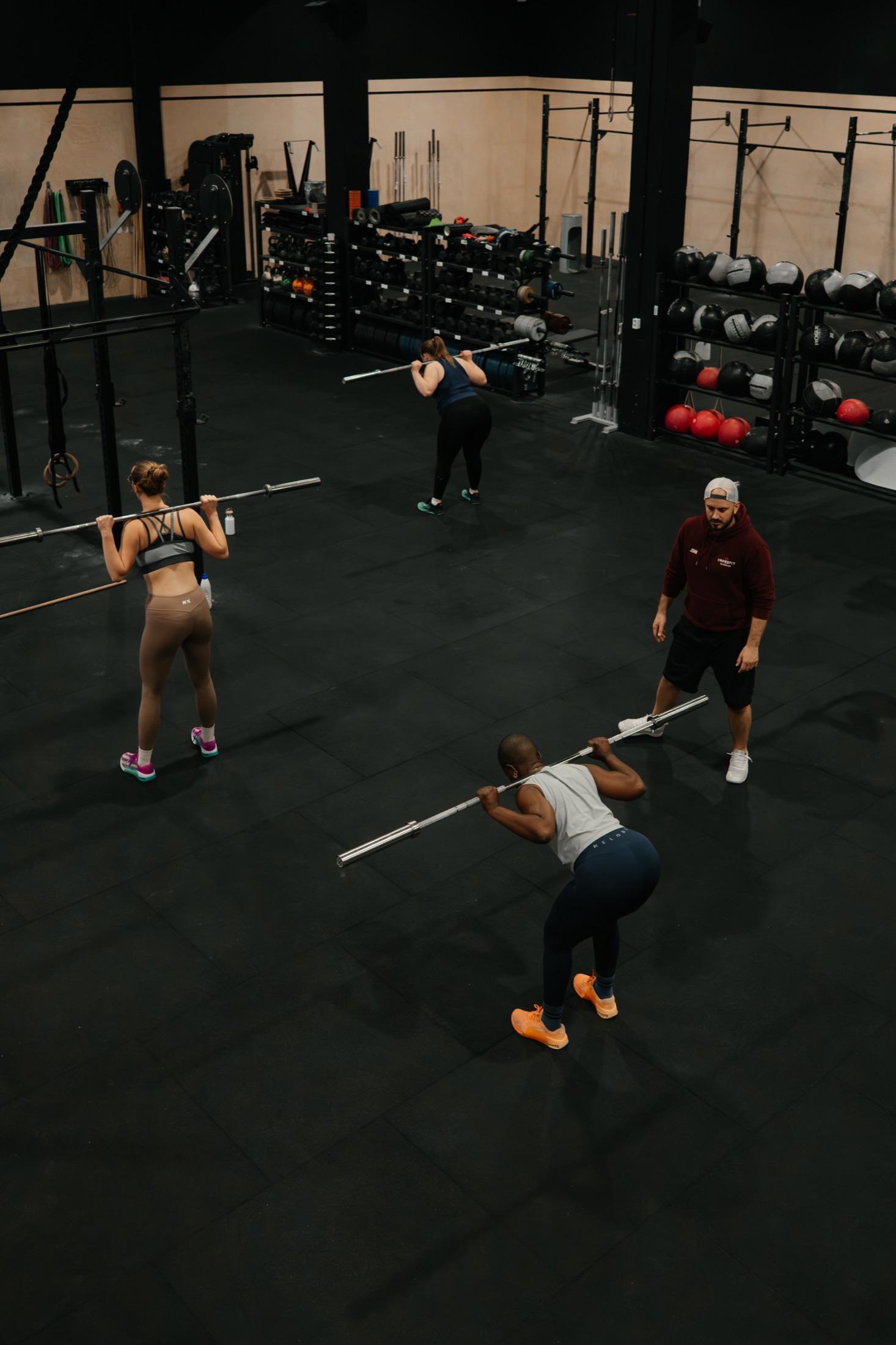 Group training session at Crossfit Östersund
